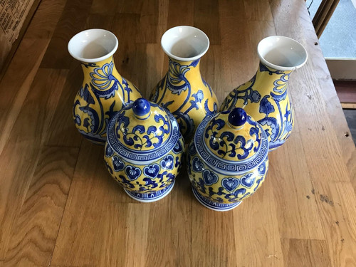 Vintage chinese yellow - chinese,