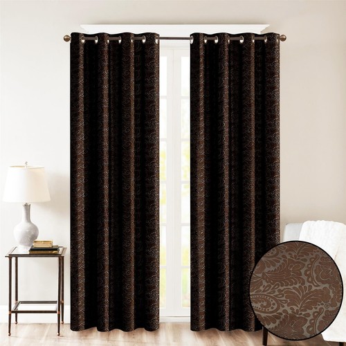 Embossed blackout curtains - embossed,