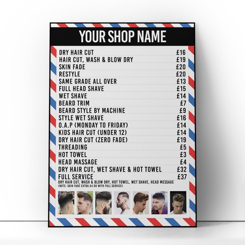 Barber shop salon - salon, advertising