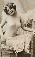 Postcard erotic woman nude erotic girl nude PC