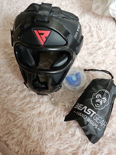 Boxing head guard rdx - by,