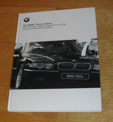 Bmw series e38 hardback - series,