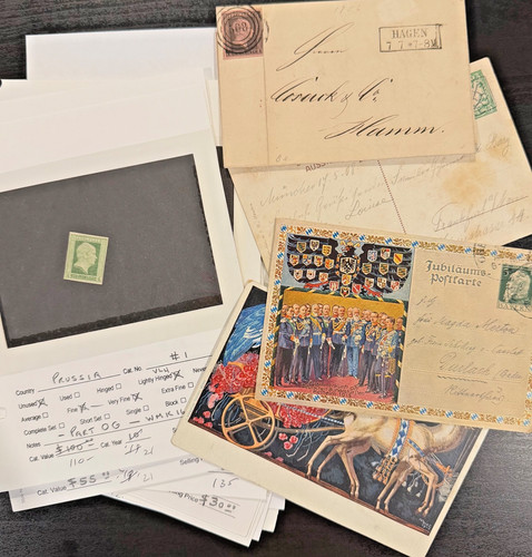 German states stamps covers - stamps,