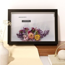 Range Deep Box Wood Display Box Frame Box Photo Display Picture Memory Case