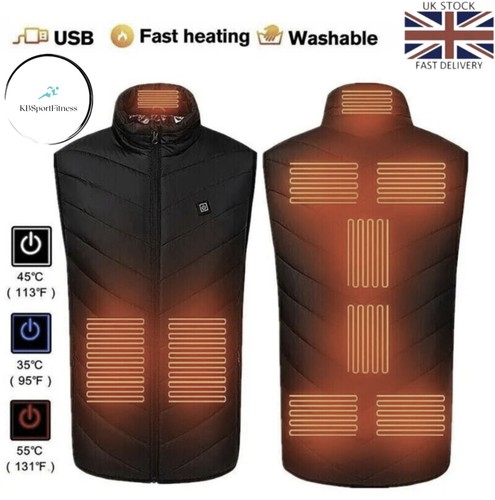 Usb heated vest mens womens - usb,