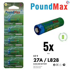 5 Pack x Super Alkaline 27A 12v GP27A MN27 A27 PoundMax Security Batteries 