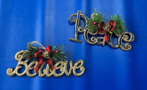Believe peace christmas - peace,