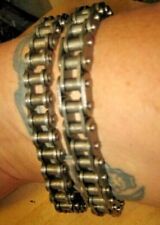 Biker Punk Steam Men's Wrist Chain Bracelet Heavy Metal Thrash Scrap Bike Art