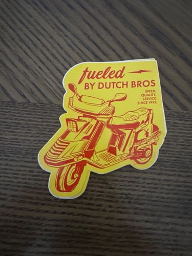 Dutch bros sticker july - dutch,