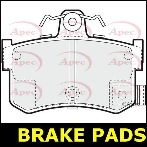 Brake pads rear - rear, 1.6