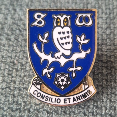 Sheffield wednesday enamel - sheffield,