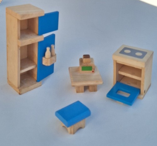 Dolls house furniture - dolls,