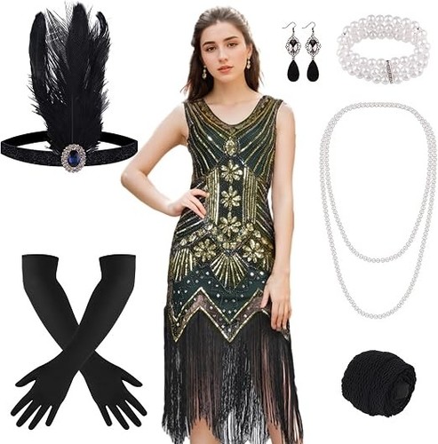 Women 1920s flapper - women's,