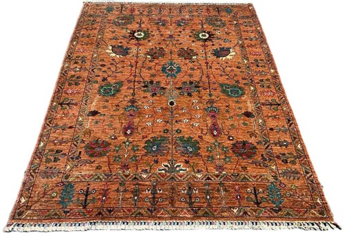 Hand knotted fine sultanabad - knotted,