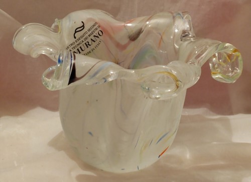 Murano art glass - glass, dish
