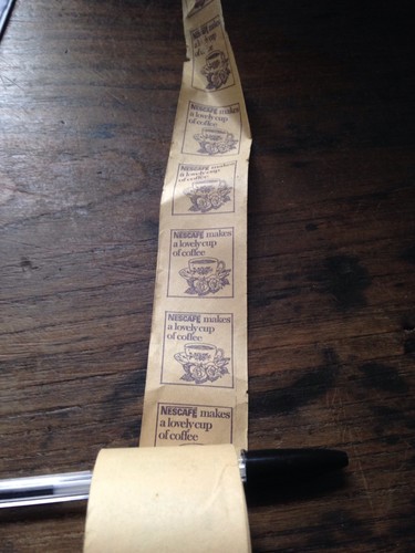 London transport ticket roll - transport,