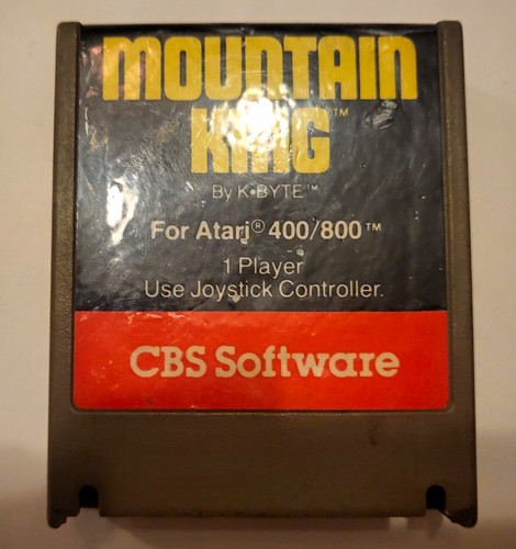 Mountain king game - game, atari