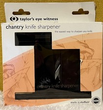 Taylor's Eye Witness Black Chantry Knife Sharpener