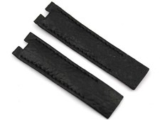 Gerald Genta Black Genuine Leather Strap 18Mm Gefica Original Watch