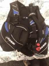CRESSI  Travel Light BCD  MEDIUM with ATOMIC AQUATICS SS1