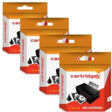 4 X Black Ink Cartridges For