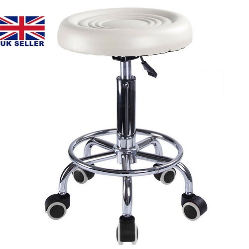 Adjustable round swivel stool - round,