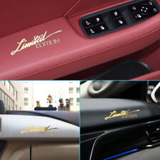 2x Metal Limited Edition Logo Emblem Badge Decal Sticker Decor Car Accessories