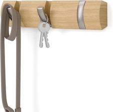 Flip 3 Hook Wall Mounted Coat