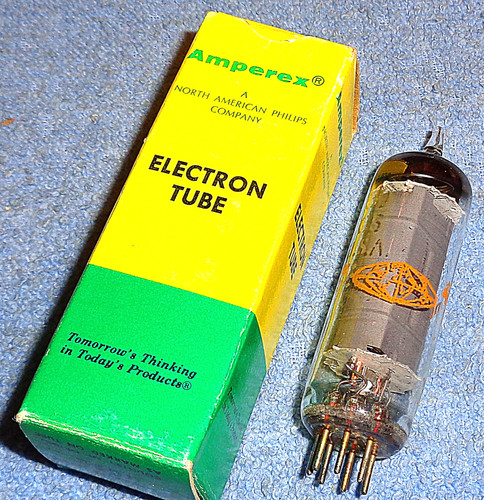 Nos amperex 50c5 - vacuum, tube