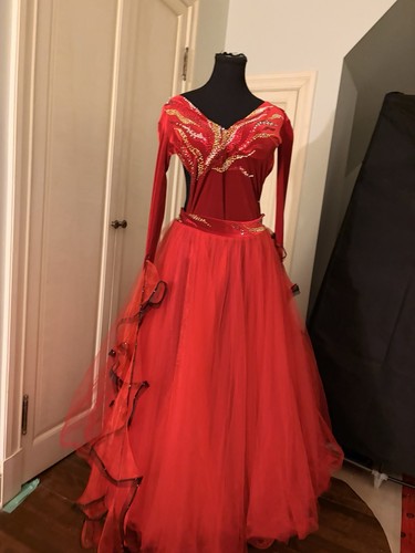 Red velvet ballroom - , dress