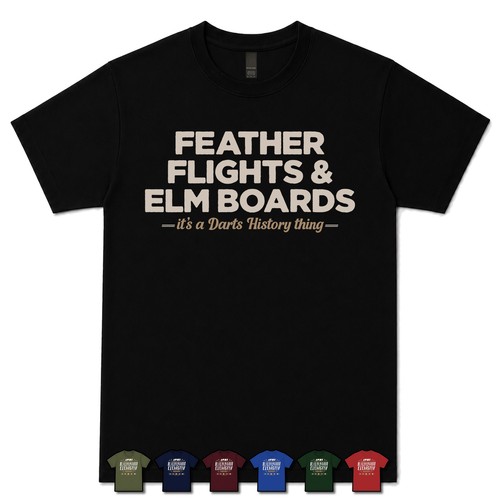 Feather flights elm boards - &,