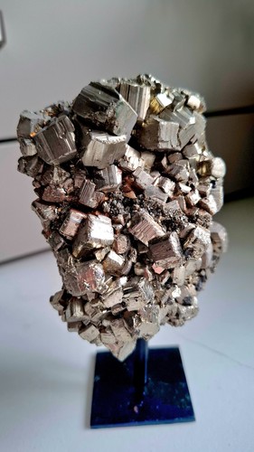 Pyrite crystal cluster - pyrite,