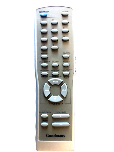 Goodmans hifi remote - goodmans,