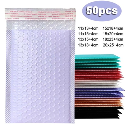 100pcs bubble mailers pink - 50-100pcs,