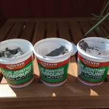 3x  tubs EVERBUILD FLUE JOINTING COMPOUND  PUTTY