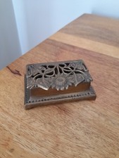 Vintage Brass Trinket Box