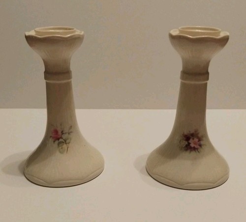 Pair vintage irish parian - pair,