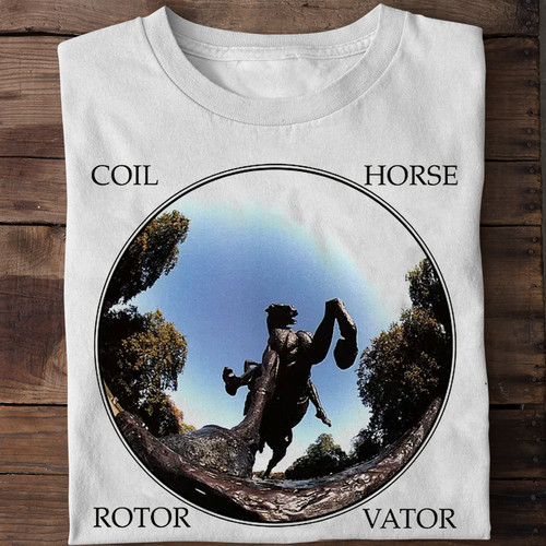 New coil horse rotorvator - horse,