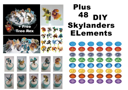 Skylanders x16 fairy - cup, cake