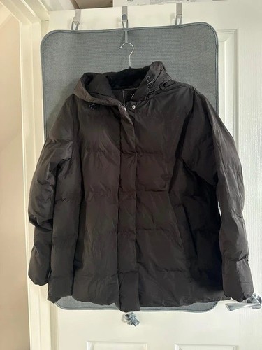 Zara basic 1975 black puffer