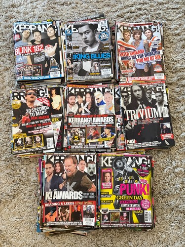 Kerrang magazines job lot - kerrang, +