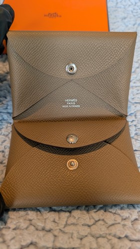 Hermes calvi duo card holder - duo,