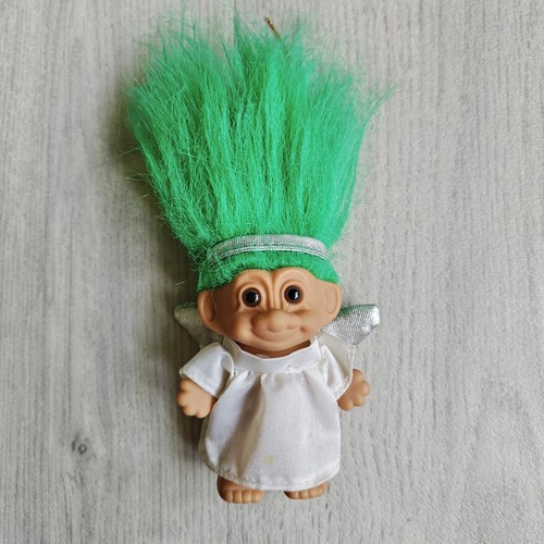 Vintage green hair angel fairy - vintage,