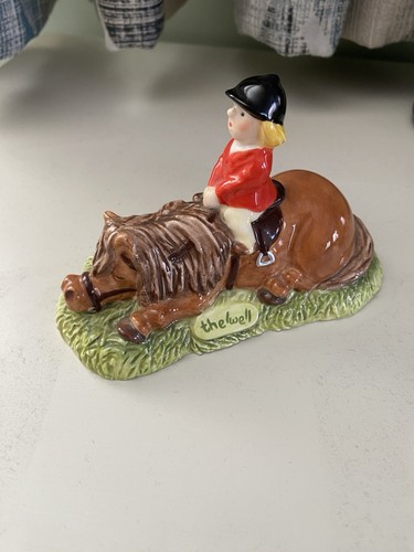 Thelwell ponies sleepy - , head