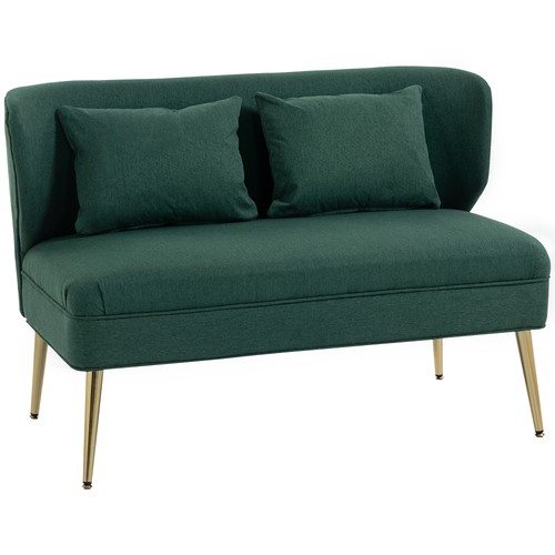 Homcom seater sofa small - homcom, 2
