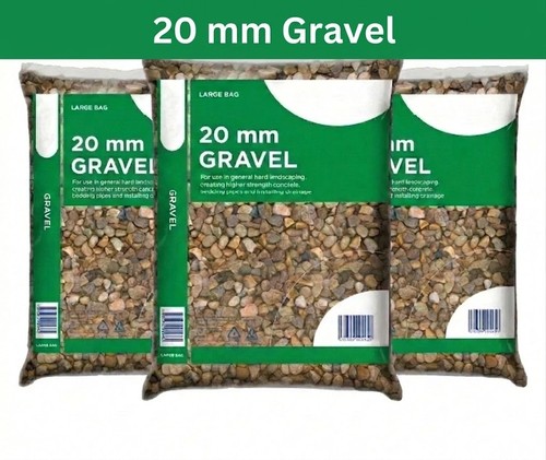 20mm pea gravel decorative - 20mm,