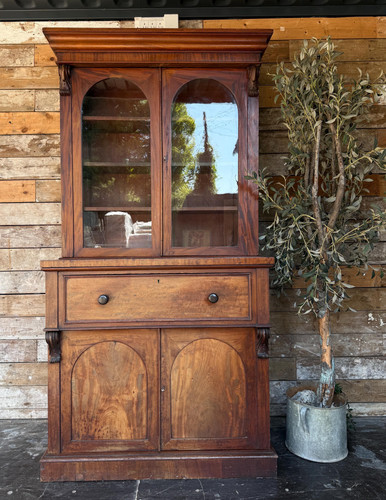 Glazed victorian dresser - glazed,