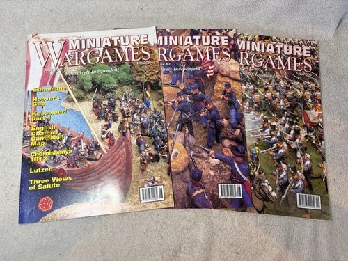 Miniature wargames magazine - miniature,