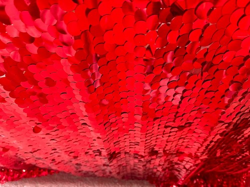 18mm glitter sequin fabric - 18mm,