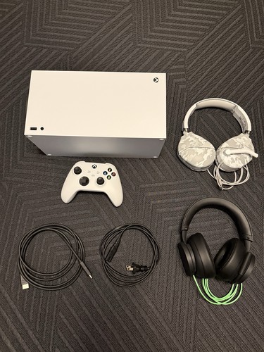 Microsoft xbox series white - series,